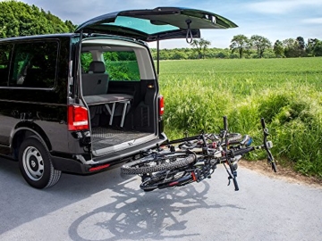 EUFAB 11523 Heckträger Premium ll Plus für Anhängekupplung, für E-Bikes geeignet - 5