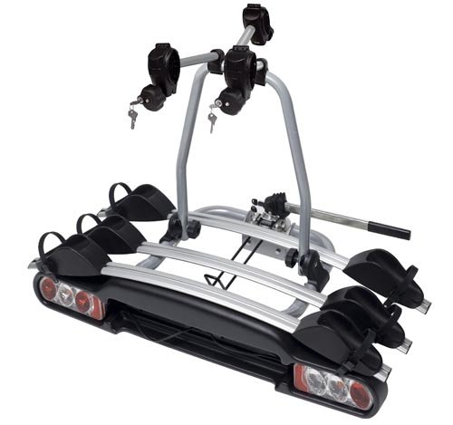 heckträger bike-lift für anhängerkupplung 3 fahrräder