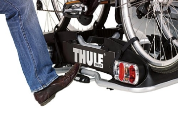 Thule 915020 EuroPower 915 Anhängerkupplungs-Fahrradträger, Silber, 2 Fahrräder - 3