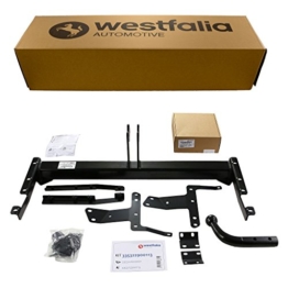 Starre Westfalia Anhängerkupplung für Corolla Verso (BJ 04/04-09) im Set mit 13-poligem fahrzeugspezifischen Westfalia Elektrosatz - 1