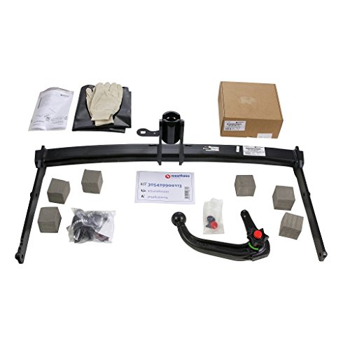 Westfalia - Gancio di traino rimovibile per Audi A6 berlina/Avant (BJ 04/2004-09/2011) con sospensioni in acciaio